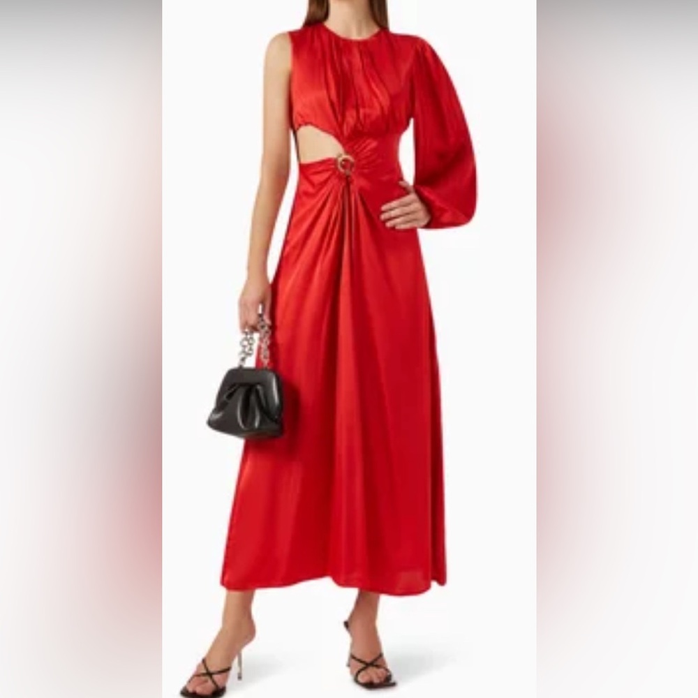 Farm Rio One-sleeve Dress in Rayon-blend